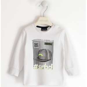 Bluza maneca lunga pentru baiat, Sarabanda, 0.5142TI22ALB