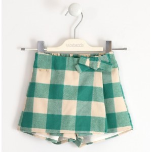 Pantaloni din stofa in carouri pentru fetite , Sarabanda, 0.5277TI22VE