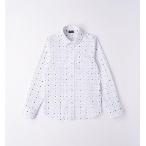 Camasa cu buline pentru baiat, Sarabanda, 0.6314PV23ALB