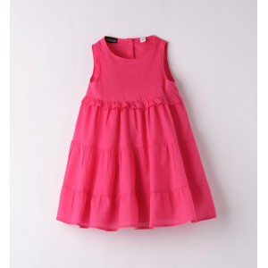 Rochie uni din in pentru fetite, Sarabanda, 0.6567PV23FU Rochie uni din in pentru fetite, Sarabanda, 0.6567PV23FU