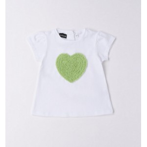 Tricou cu imprimeu pentru fete, Sarabanda, 0.6573PV23VE