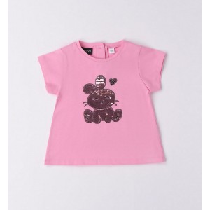 Tricou cu imprimeu pentru fete, Sarabanda, 0.6574PV23RZ