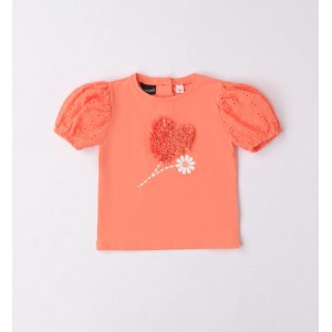 Tricou cu imprimeu pentru fete, Sarabanda, 0.6578PV23CO