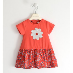 Rochie cu imprimeu paiete pentru fetite, Sarabanda, 0.6581PV23RO