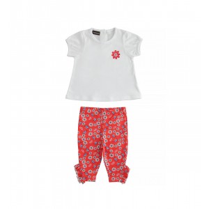 Compleu bluza si colanti trei sferturi pentru fetite,Sarabanda, 0.6601PV23RO Compleu bluza si colanti trei sferturi pentru fetite,Sarabanda, 0.6601PV23RO