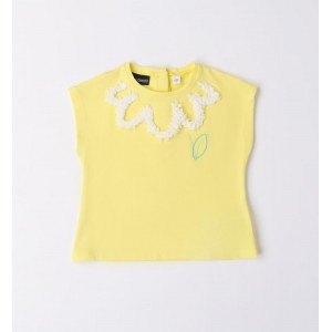 Tricou cu imprimeu pentru fete, Sarabanda, 0.6612PV23GA