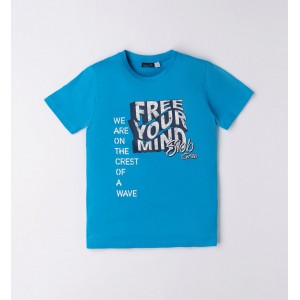 Tricou maneca scurta pentru baiat, Sarabanda, 0.6640TI23ABS