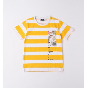 Tricou maneca scurta pentru baiat, Sarabanda, 0.6641TI23GA