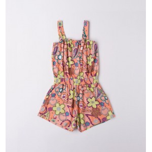 Salopeta model floral pentru fata, Sarabanda, 0.6828PV23CO