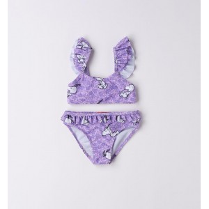 Costum de baie intreg cu imprimeu Snoopy pentru fetite , Sarabanda, 0.6920PV22MV