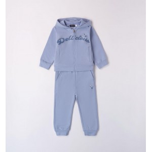 Trening cu imprimeu pentru fetite, Sarabanda,0.7200TI23BL