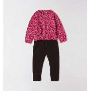 Compleu bluza și colant pentru fetite, Sarabanda,0.7203TI23RZ