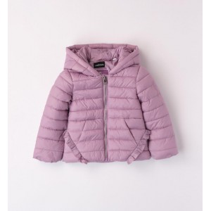 Geaca din fas cu cu gluga pentru fetițe, Sarabanda, 0.7210TI23MV