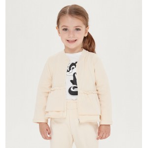 Bluza cu imprimeu si strasuri pentru fetite, Sarabanda,0.7223TI23ALB