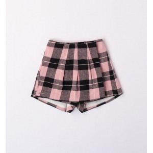 Fusta pantalon în carouri pentru fetite, Sarabanda, 0.7228TI23RZ