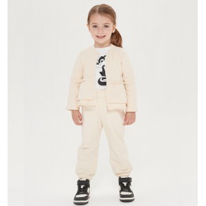 Pantaloni cu banda elastica pentru fetițe, Sarabanda, 0.7231TI23CR