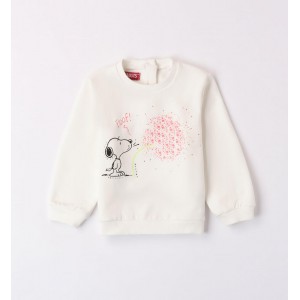 Bluza cu imprimeu Snoopy pentru fetite, Sarabanda, 0.7380TI23ALB Bluza cu imprimeu Snoopy pentru fetite, Sarabanda, 0.7380TI23ALB