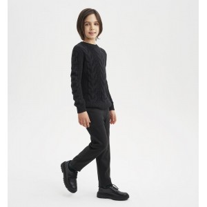 Pantaloni cu siret pentru băiat, Sarabanda, 0.7532TI23NG