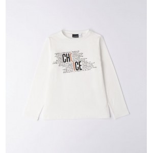 Bluza cu imprimeu pentru fete, Sarabanda, 0.7636TI23ALB