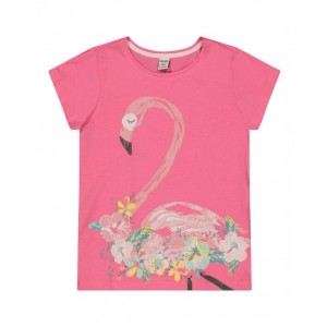 Tricou cu imprimeu pentru fetita, 140501PV21RZ