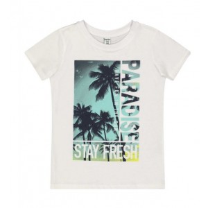 Tricou cu imprimeu masina pentru baietei, 190519PV21AB