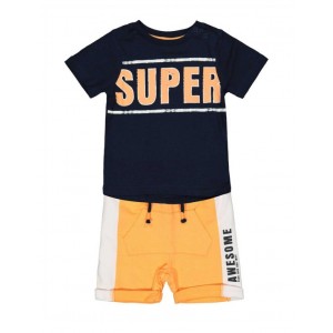 Compleu tricou si bermude pentru baiat, 250612PV21OR Compleu tricou si bermude pentru baiat, 250612PV21OR