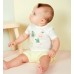Compleu tricou cu imprimeu si bermude pentru bebe fetita Mini Banda, 2780PV21GA