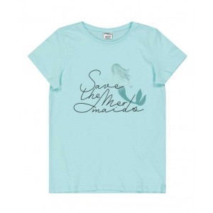 Tricou cu imprimeu fete, 290303PV21BL