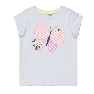 Tricou cu imprimeu pentru fetita, 290414PV21BL