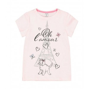 Tricou cu imprimeu fetita, 310301PV21RZ