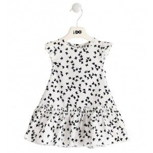Rochie cu imprimeu fluturasi pentru fetite I Do 4J740PV20BLM