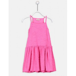 Rochie in bretele pentru fetite, 635170PV21FU Rochie in bretele pentru fetite, 635170PV21FU