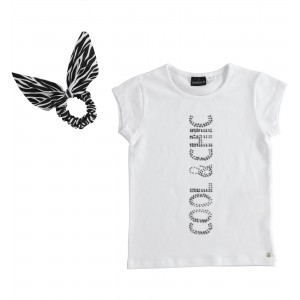 Set tricou cu elastic de par fete Sarabanda 2414PV20AB2