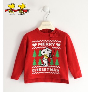 Pulover Merry Christmas pentru fetite  , Sarabanda, 0.5247TI22RO