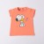 Tricou cu imprimeu Snoopy pentru fete, Sarabanda, 0.6575PV23ORG