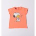 Tricou cu imprimeu Snoopy pentru fete, Sarabanda, 0.6575PV23ORG