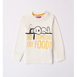 Bluza cu imprimeu pentru băieți, Sarabanda, 0.7105TI23ALB