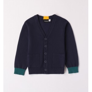 Cardigan tricot pentru băiat, Sarabanda, 0.7110TI23BLM Cardigan tricot pentru băiat, Sarabanda, 0.7110TI23BLM