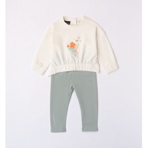 Compleu bluza și colant pentru fetite, Sarabanda,0.7203TI23CR