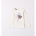 Bluza cu imprimeu floral pentru fetite, Sarabanda, 0.7286TI23ALB