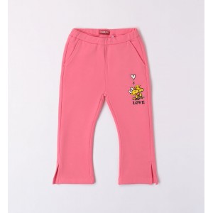 Pantaloni cu imprimeu Peanuts pentru fetițe, Sarabanda, 0.7384TI23RZ
