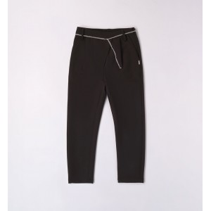 Pantaloni din stofa cu accesoriu curea din lant pentru fete, Sarabanda, 0.7682TI23NG Pantaloni din stofa cu accesoriu curea din lant pentru fete, Sarabanda, 0.7682TI23NG