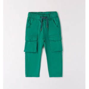 Pantaloni cu buzunare cargo pentru băiat, Sarabanda, 0.8082PV24VE Pantaloni cu buzunare cargo pentru băiat, Sarabanda, 0.8082PV24VE