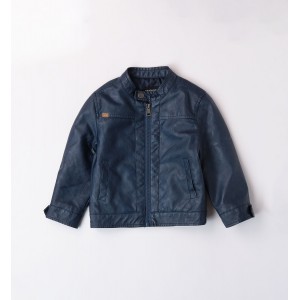 Jacheta piele ecologica pentru baieti, Sarabanda, 0.8085PV24ABS