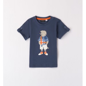 Tricou cu imprimeu pentru baiat, Sarabanda, 0.8133PV23ABS