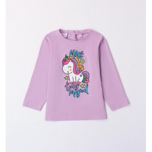 Bluza cu imprimeu unicorn pentru fete, Sarabanda, 0.A355TI24MV