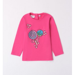 Bluza cu imprimeu Lolipop pentru fete, Sarabanda, 0.A356TI24RZ