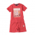 Costum Vara Băieți Sarabanda din Bumbac – Tricou cu Imprimeu Surf, 0.B163PV25RO