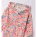 Hanorac fetiță Sarabanda din fleece de iarnă cu imprimeu colorat all-over și glugă, 0.F220TI25RZ