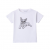 Tricou cu imprimeu frontal catel cu aplicatii strasuri pentru fata, Sarabanda, 0.B517PV25ALB